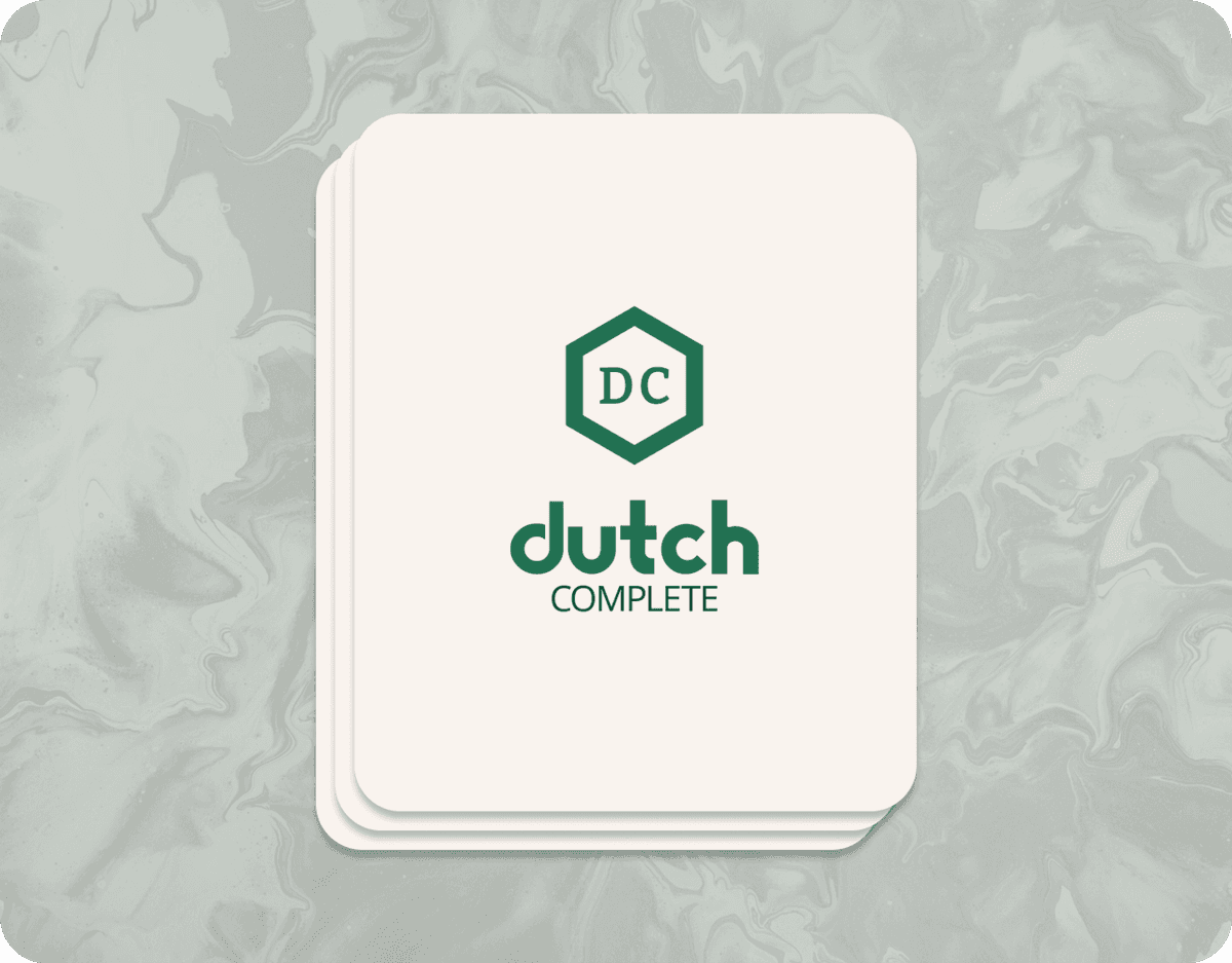 Cartões de coleta DUTCH Complete em papel filtro, sobrepostos